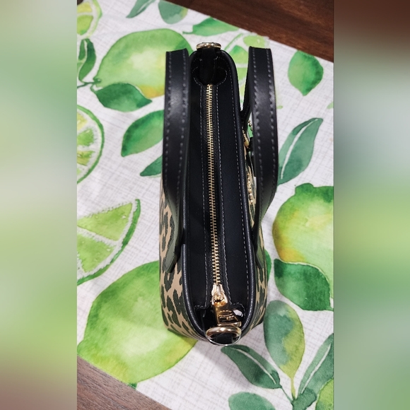 Coach City Mini Tote Bag With Leopard Print - Picture 4 of 9